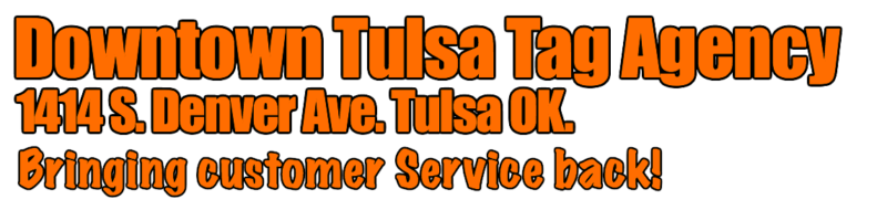 Downtown Tulsa Tag Agency Logo